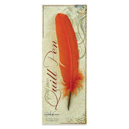 Manuscript Quill Dip Pen - Orange, front of the packaging