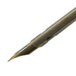 Manuscript Quill Dip Pen, close-up of the top of the nib