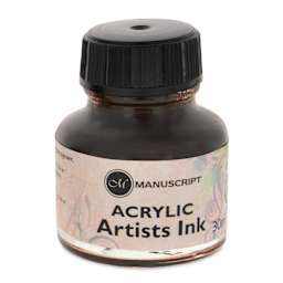 Manuscript Acrylic Artist's Ink - Sepia, 30 ml