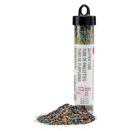 Cousin DIY Glitter - Metallic Multicolor, .6 oz Tube with contents