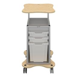 Gratnells MyBase Cart - Standard, front of cart