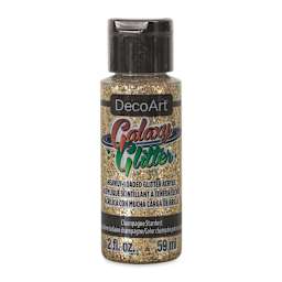 DecoArt Galaxy Glitter Paint - Champagne Stardust, 2 oz