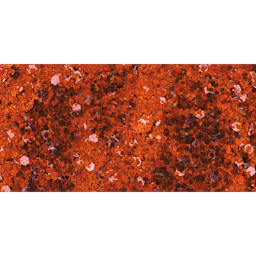 DecoArt Galaxy Glitter Paint - Solar Flare Orange, 2 oz swatch