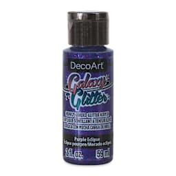 DecoArt Galaxy Glitter Paint - Purple Eclipse, 2 oz