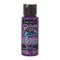 DecoArt Galaxy Glitter Paint - Ultraviolet, 2 oz