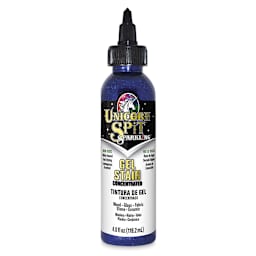 Unicorn Spit Gel Stain and Glaze - Sapphire Swift, 4 oz, Sparkling, Bottle