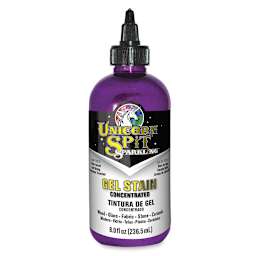 Unicorn Spit Gel Stain and Glaze - Violet Vulture, 8 oz, Sparkling, Bottle