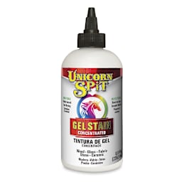 Unicorn Spit Gel Stain and Glaze - White Ning, 8 oz, Bottle