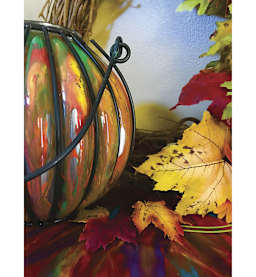 Unicorn Spit Gel Stain - Finished example of painting