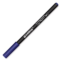 Edding 4200 Series Porcelain Brush Pen - Blue (Cap on)