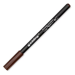 Edding 4200 Series Porcelain Brush Pen - Brown 