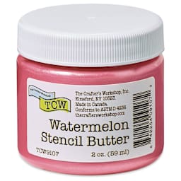 Stencil Butter Acrylic Paint - Watermelon, 2 oz