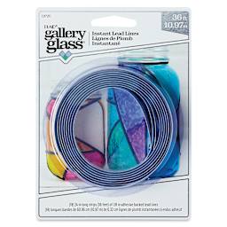 Gallery Glass Instant Lead Lines - 36 ft, Roll (Front of packaging)