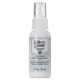 Gallery Glass Paint - Frost Clear, 2 oz (Front of bottle)