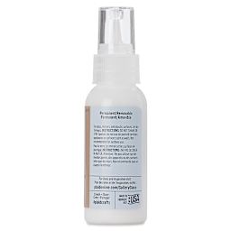 Gallery Glass Paint - Iridescent Green/Gold/Red, 2 oz (Back of bottle)