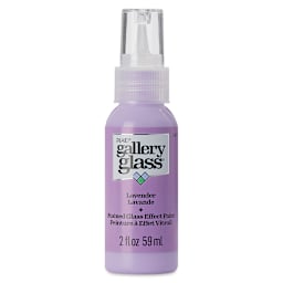 Gallery Glass Paint - Lavender, 2 oz (Front of bottle)