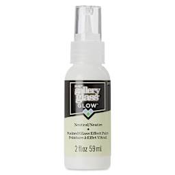 Gallery Glass Paint - Glow in the Dark, 2 oz (Front of bottle)