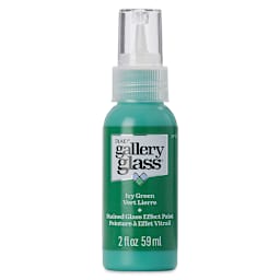 Gallery Glass Paint - Ivy Green, 2 oz (Front of bottle)