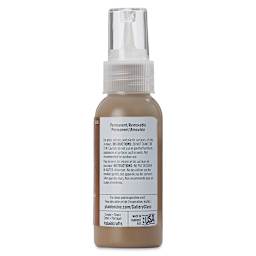 Gallery Glass Paint - Frost Root Beer, 2 oz (Back of bottle)