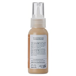 Gallery Glass Paint - Cocoa Brown, 2 oz (Back of bottle)