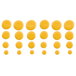 FolkArt Dots Acrylic Paint - Sunset swatch