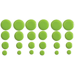 FolkArt Dots Acrylic Paint - Grassy Meadow swatch