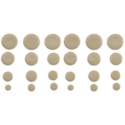 FolkArt Dots Acrylic Paint - Ancient Stone swatch