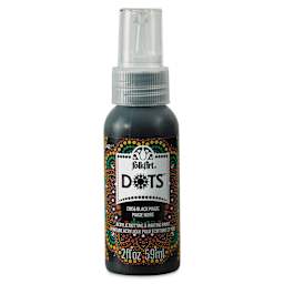 FolkArt Dots Acrylic Paint - Black Magic, 2 oz (Front)