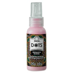 FolkArt Dots Acrylic Paint - Pink Nectar, 2 oz (Front)