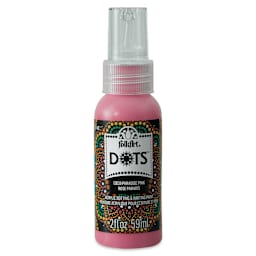 FolkArt Dots Acrylic Paint - Paradise Pink, 2 oz (Front)