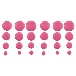 FolkArt Dots Acrylic Paint - Paradise Pink swatch