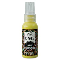 FolkArt Dots Acrylic Paint - Summer Sun, 2 oz (Front)
