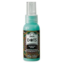 FolkArt Dots Acrylic Paint - Breezy Blue, 2 oz (Front)