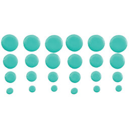 FolkArt Dots Acrylic Paint - Breezy Blue, Swatch