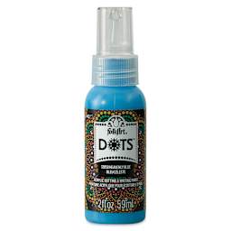FolkArt Dots Acrylic Paint - Heavenly Blue, 2 oz (Front)
