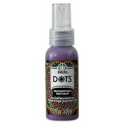 FolkArt Dots Acrylic Paint - Pleasant Purple, 2 oz (Front)
