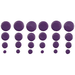 FolkArt Dots Acrylic Paint - Pleasant Purple swatch