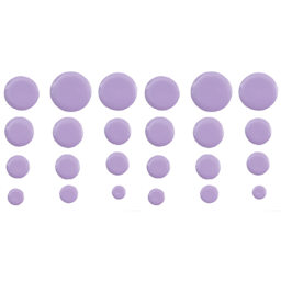 FolkArt Dots Acrylic Paint - Hushed Violet swatch