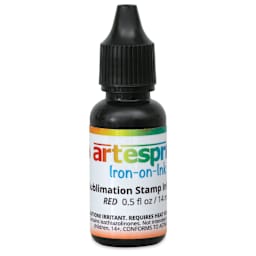 Artesprix Sublimation Stamp Ink Refill - Red, 0.5 oz