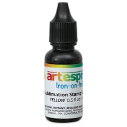 Artesprix Sublimation Stamp Ink Refill - Yellow, 0.5 oz