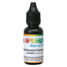 Artesprix Sublimation Stamp Ink Refill - Brown, 0.5 oz