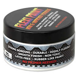 Flexi Paint Waterbased Flexible Cosplay Paint - White, 100 g (0.22 lb) back