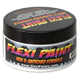 Flexi Paint Waterbased Flexible Cosplay Paint - White, 100 g (0.22 lb)