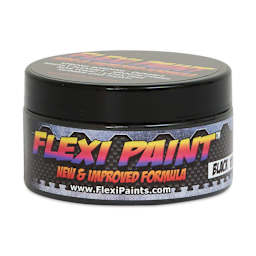 Flexi Paint Waterbased Flexible Cosplay Paint - Black, 100 g (0.22 lb)