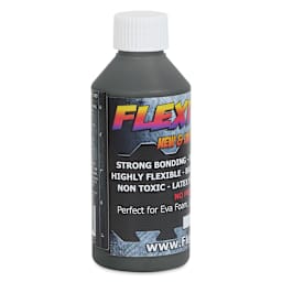 Flexi Paint Waterbased Flexible Cosplay Paint - Black, 250 g (0.55 lb) left side