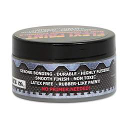 Flexi Paint Waterbased Flexible Cosplay Paint - Metallic Gun Metal, 100 g (0.22 lb) back