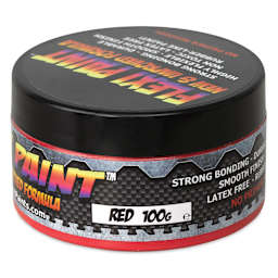 Flexi Paint Waterbased Flexible Cosplay Paint - Red, 100 g (0.22 lb) side view