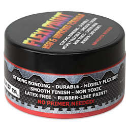 Flexi Paint Waterbased Flexible Cosplay Paint - Metallic Red, 100 g (0.22 lb) back