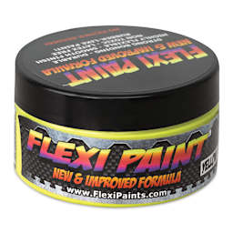 Flexi Paint Waterbased Flexible Cosplay Paint - Yellow, 100 g (0.22 lb)
