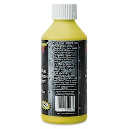 Flexi Paint Waterbased Flexible Cosplay Paint - Yellow, 250 g (0.55 lb) - back